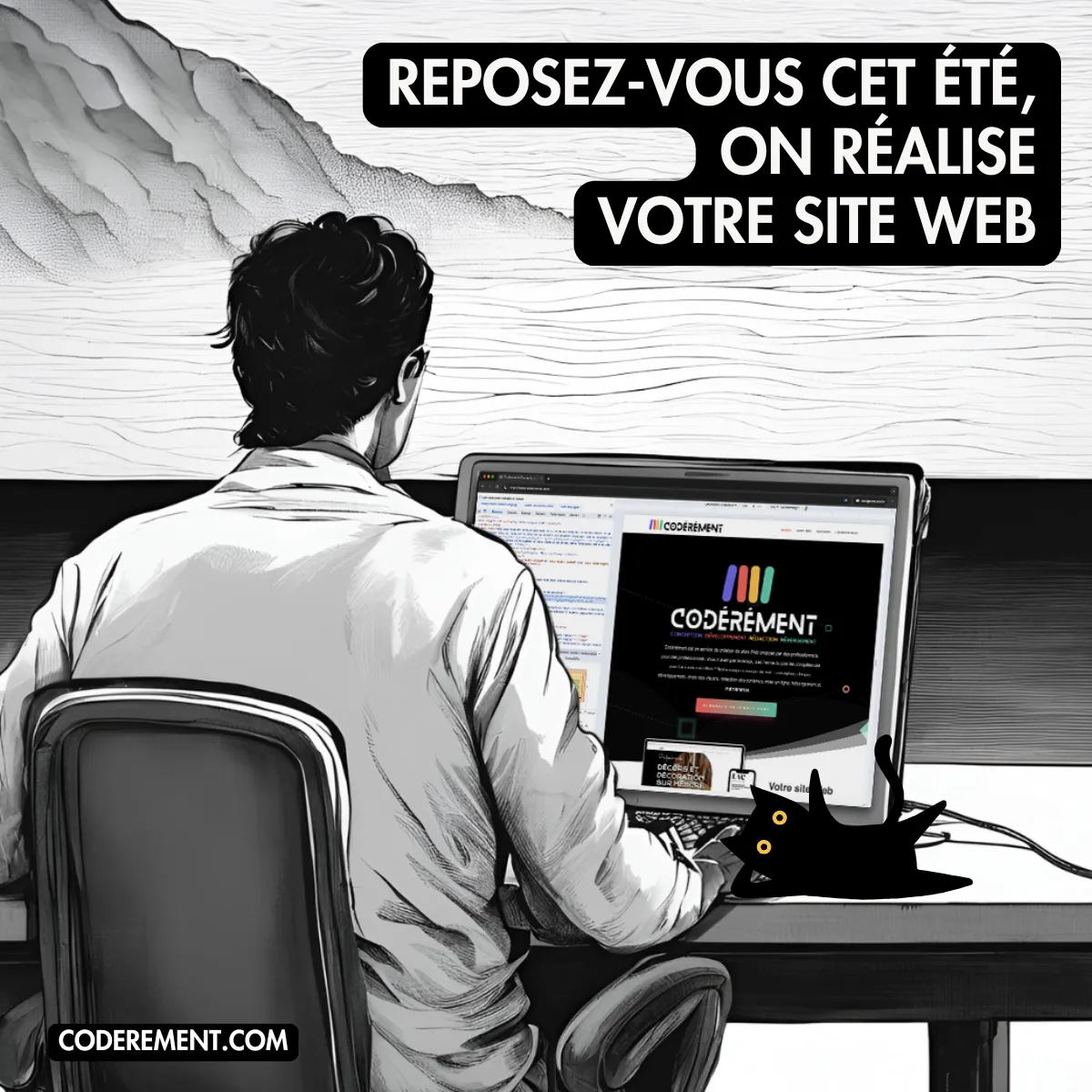 Cet été, Codérément s'occupe de votre site Web