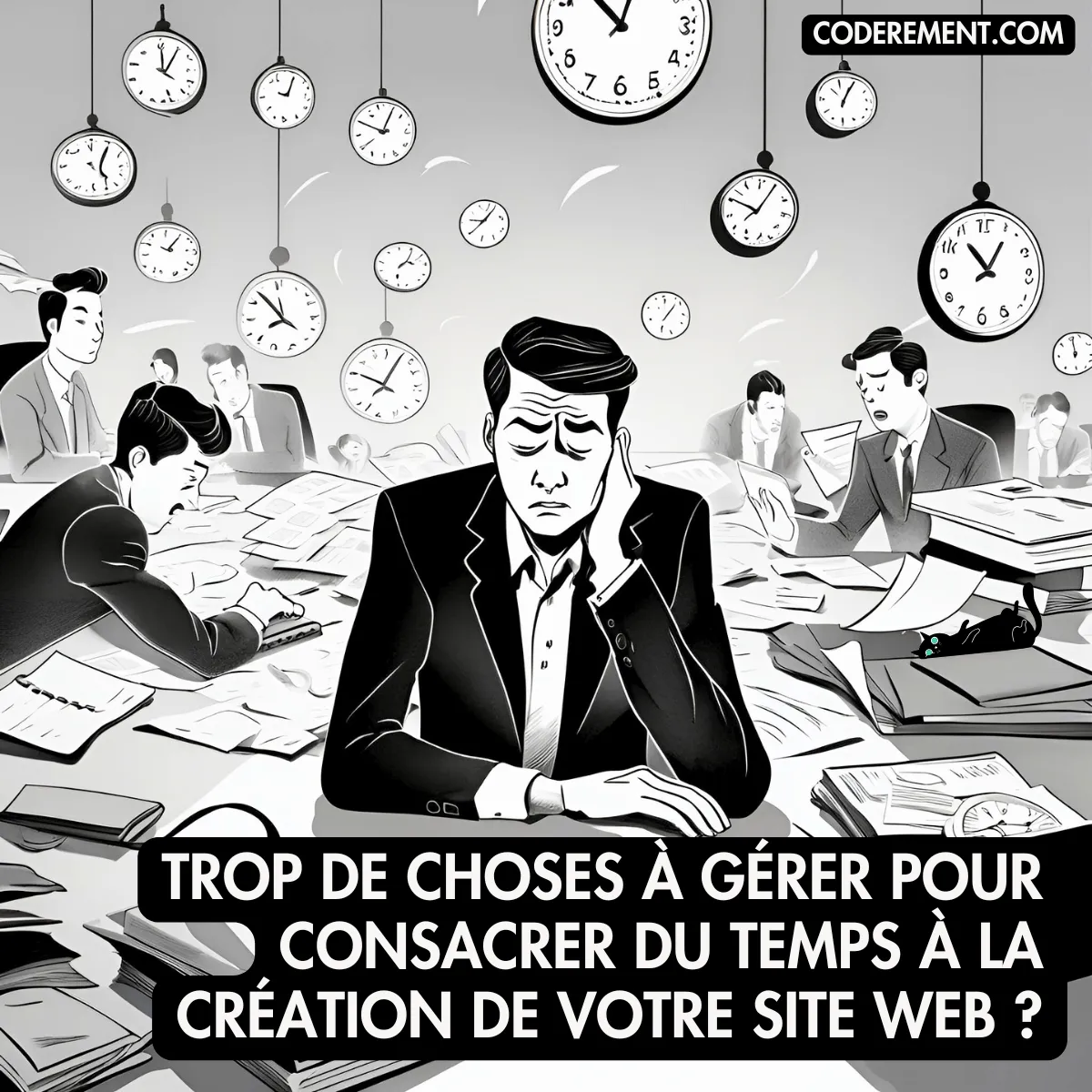 Le site Web d'une entreprise peut lui faire gagner du temps